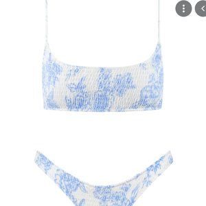 TRIANGL BIKINI BLUE AND WHITE